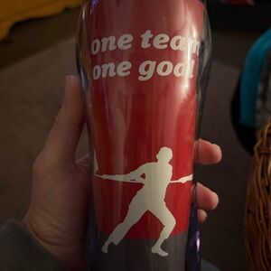 ⚾️ Baseball “One Team One Goal” Insulated Travel Mug w/ Lid ☕️